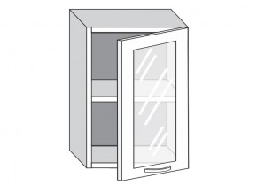 1.50.3 Шкаф настенный (h=720) на 500мм с 1-ой стекл. дверцей в Сысерти - sysert.магазин96.com | фото