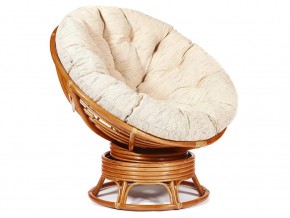 Кресло-качалка Papasan w 23/01 B с подушкой Cognac, ткань Старт в Сысерти - sysert.магазин96.com | фото