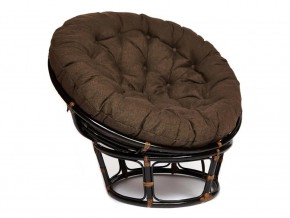 Кресло Papasan 23/01 W с подушкой Antique brown, ткань Коричневый в Сысерти - sysert.магазин96.com | фото