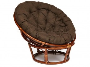 Кресло Papasan 23/01 W с подушкой Pecan, ткань Коричневый в Сысерти - sysert.магазин96.com | фото